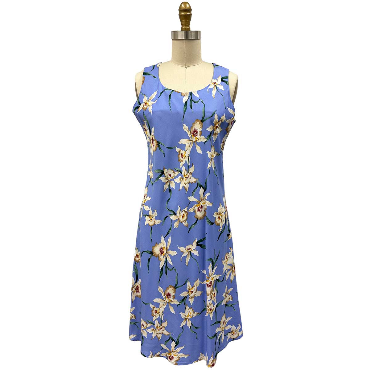 Ladies Star Orchid Tank Dress - Periwinkle