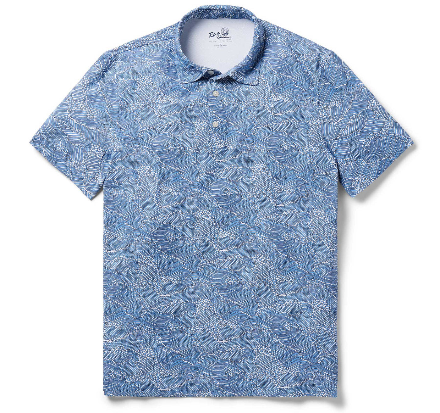 Molokai Channel Performance Polo - Blue