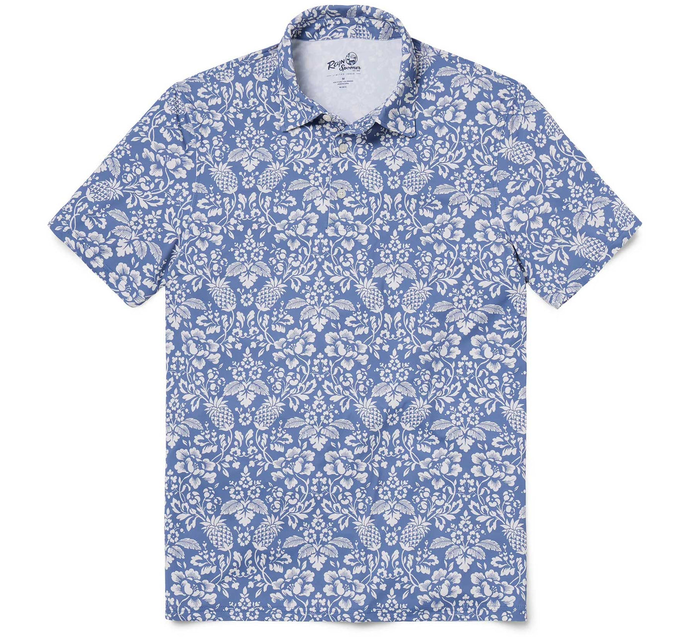 Oahu Harvest Performance Polo - Blue Horizon