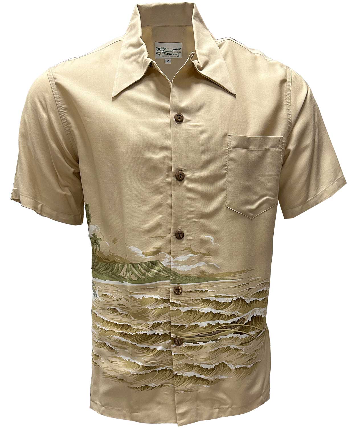 Retro Kaimana Surf - Khaki