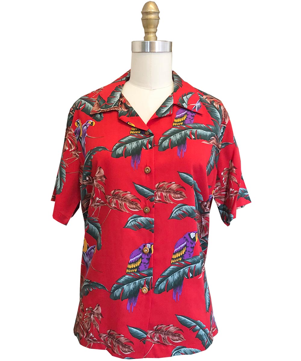 Ladies Jungle Bird - Red