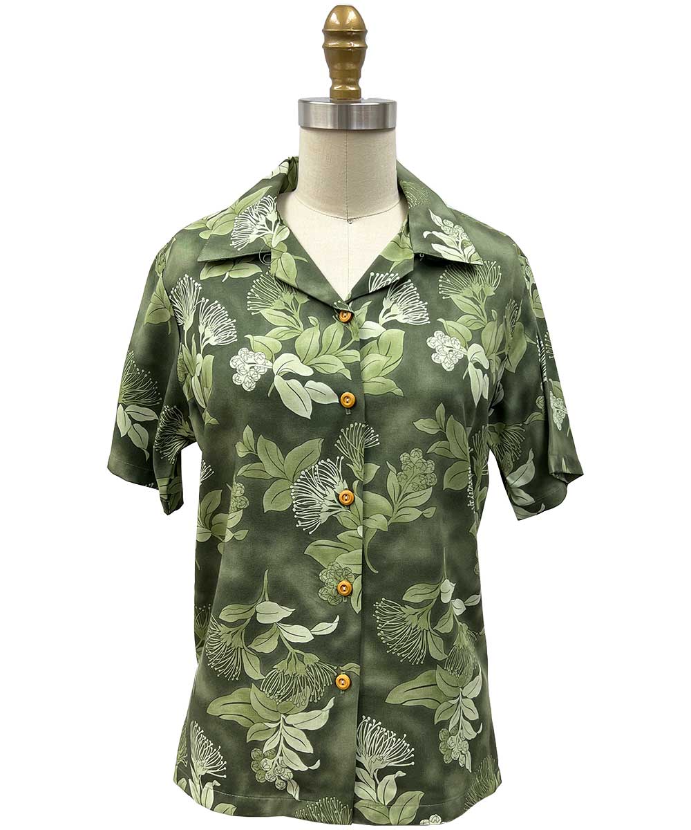 Ladies Ohia Sage Camp Shirt