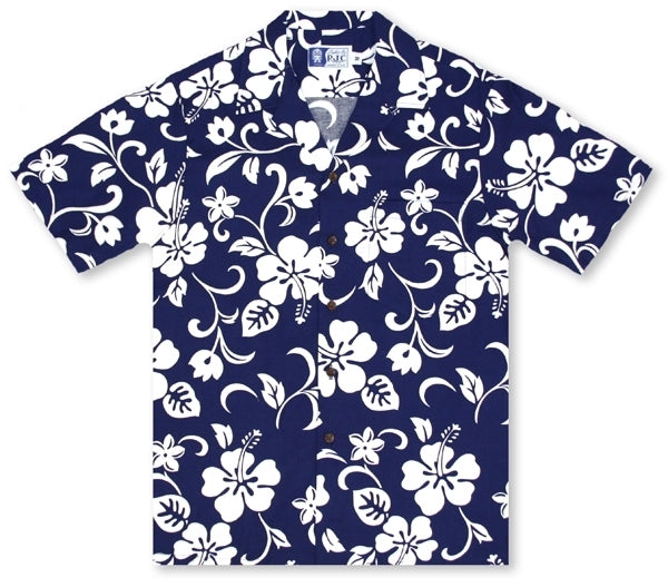 Boys Hibiscus - Blue