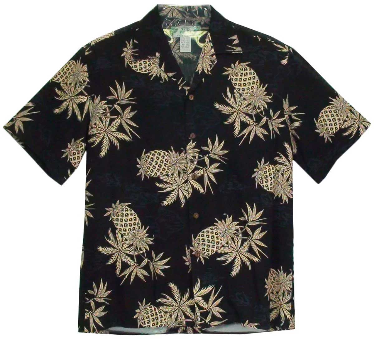 Pineapple Map - Black