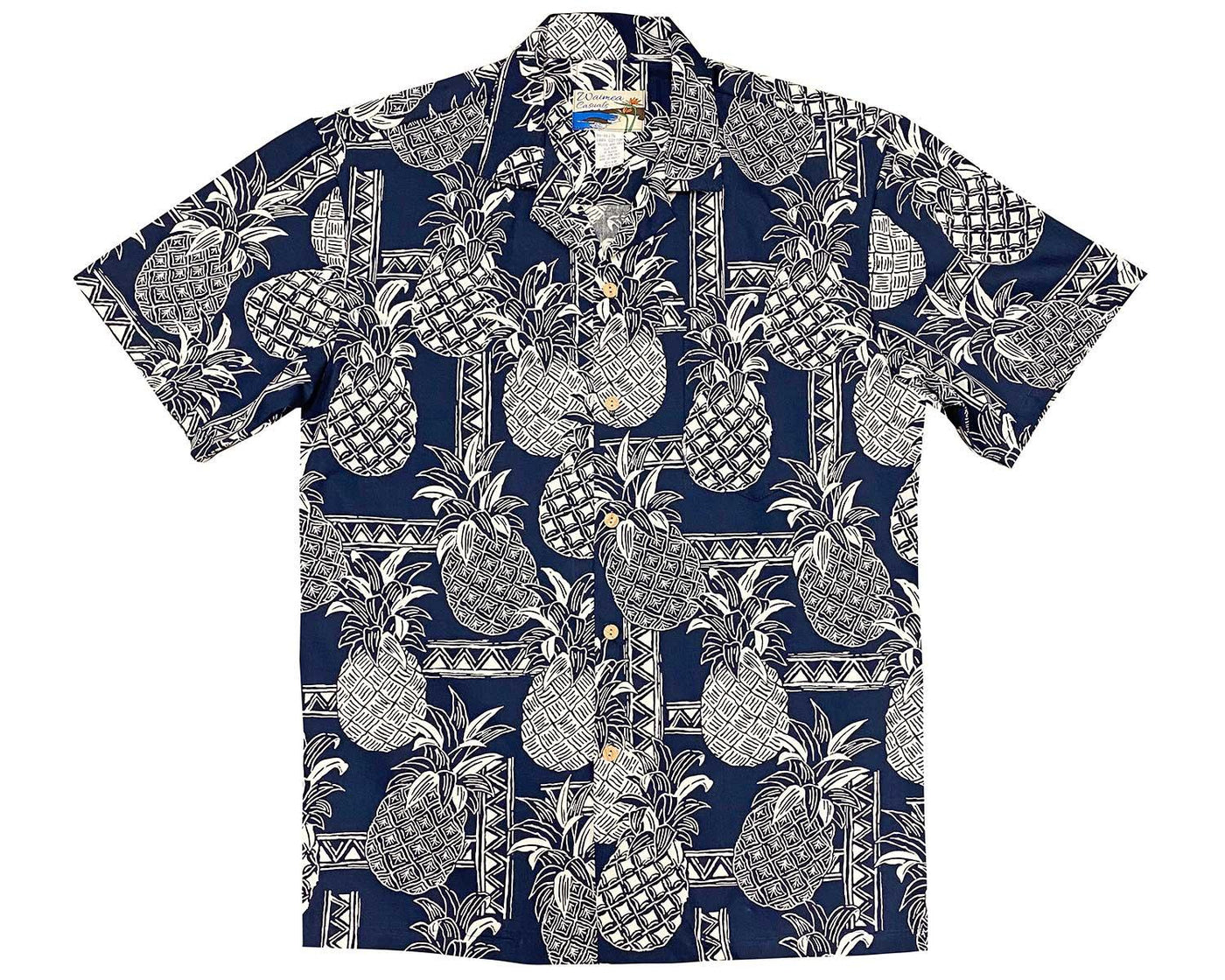 Tapa Pineapple - Navy